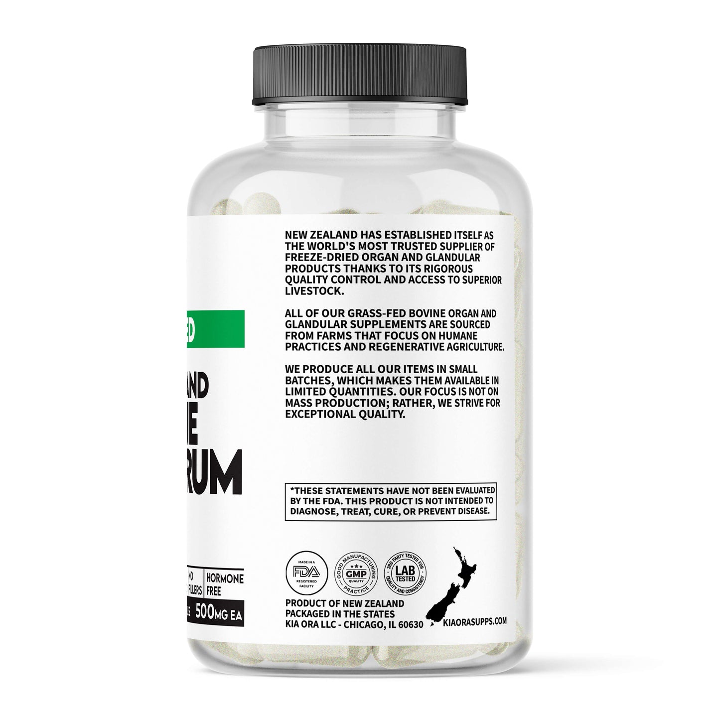 Grass-Fed Bovine Colostrum Supplement – Immune, Gut & Recovery Support | High IgG. 180ct