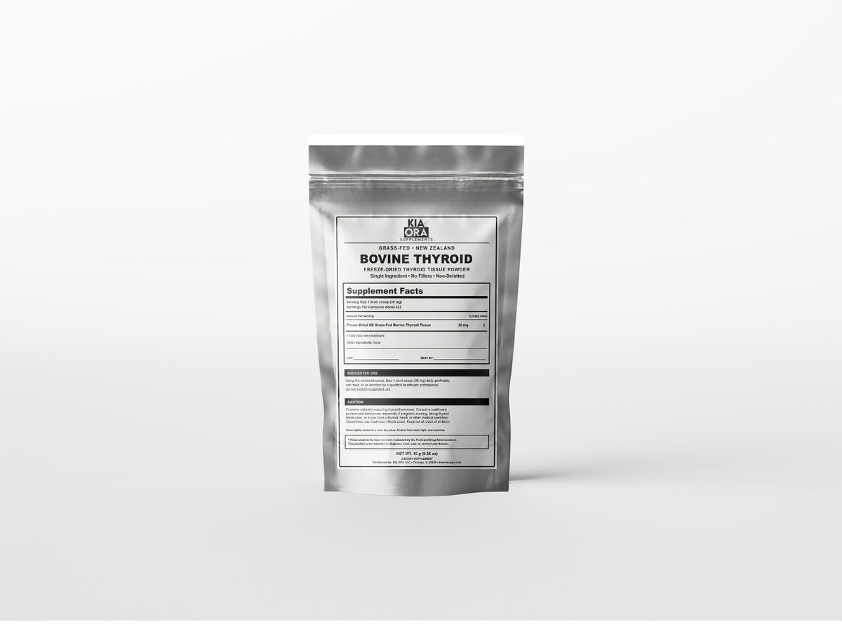 New Zealand Bovine Thyroid & Tissue Powder