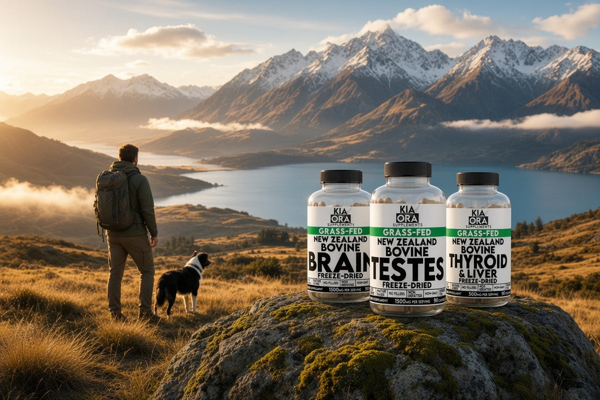 Kia Ora New Zealand grass-fed bovine organ supplements