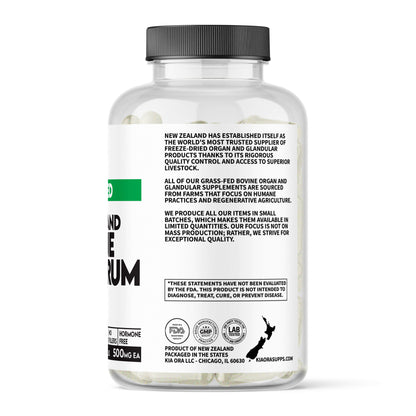 Grass-Fed Bovine Colostrum Supplement – Immune, Gut & Recovery Support | High IgG. 180ct