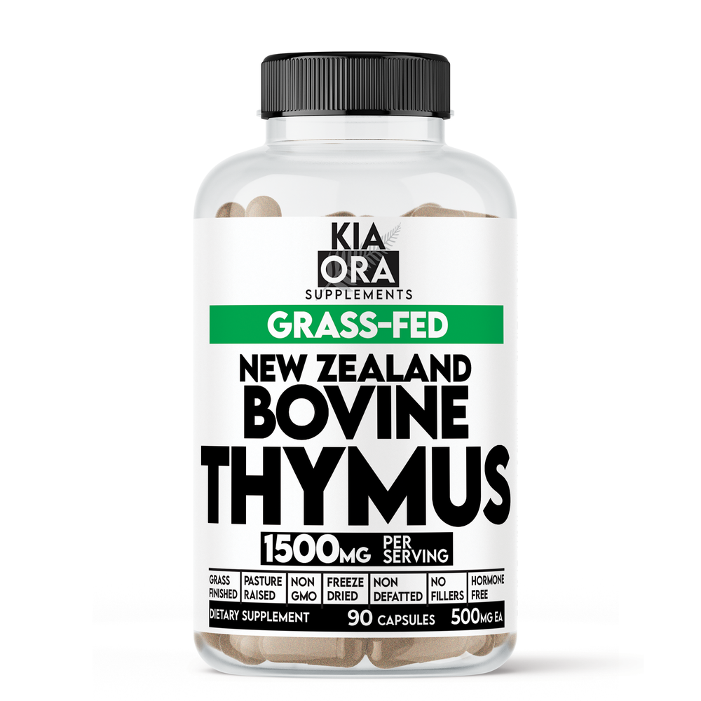New Zealand Bovine Thymus | 90 Capsules