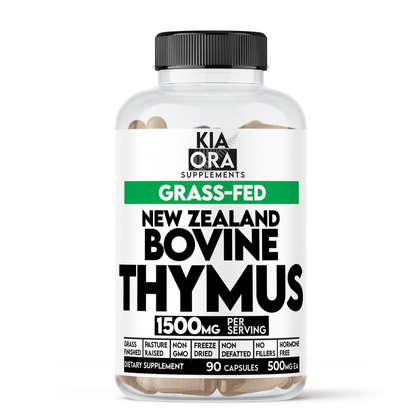 New Zealand Bovine Thymus | 90 Capsules