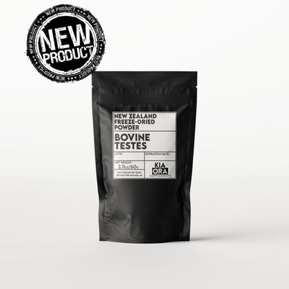 New Zealand Grass-Fed Bovine Testes Powder | Freeze-Dried Orchic Supplement | 60g