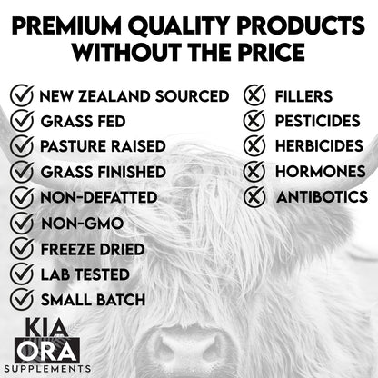 Grass-Fed Bovine Colostrum Supplement – Immune, Gut & Recovery Support | High IgG. 180ct